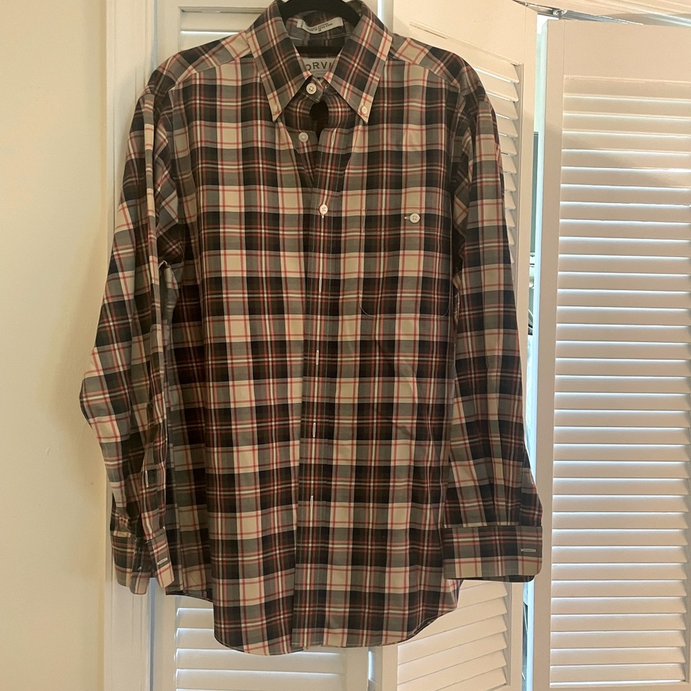 Orvis long sleeve button down